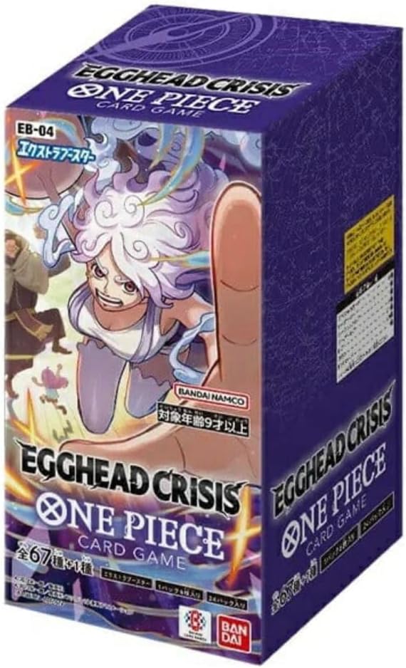 One Piece Booster Box EB-04 Extra Booster - Egghead Crisis Factory Sealed Japanese