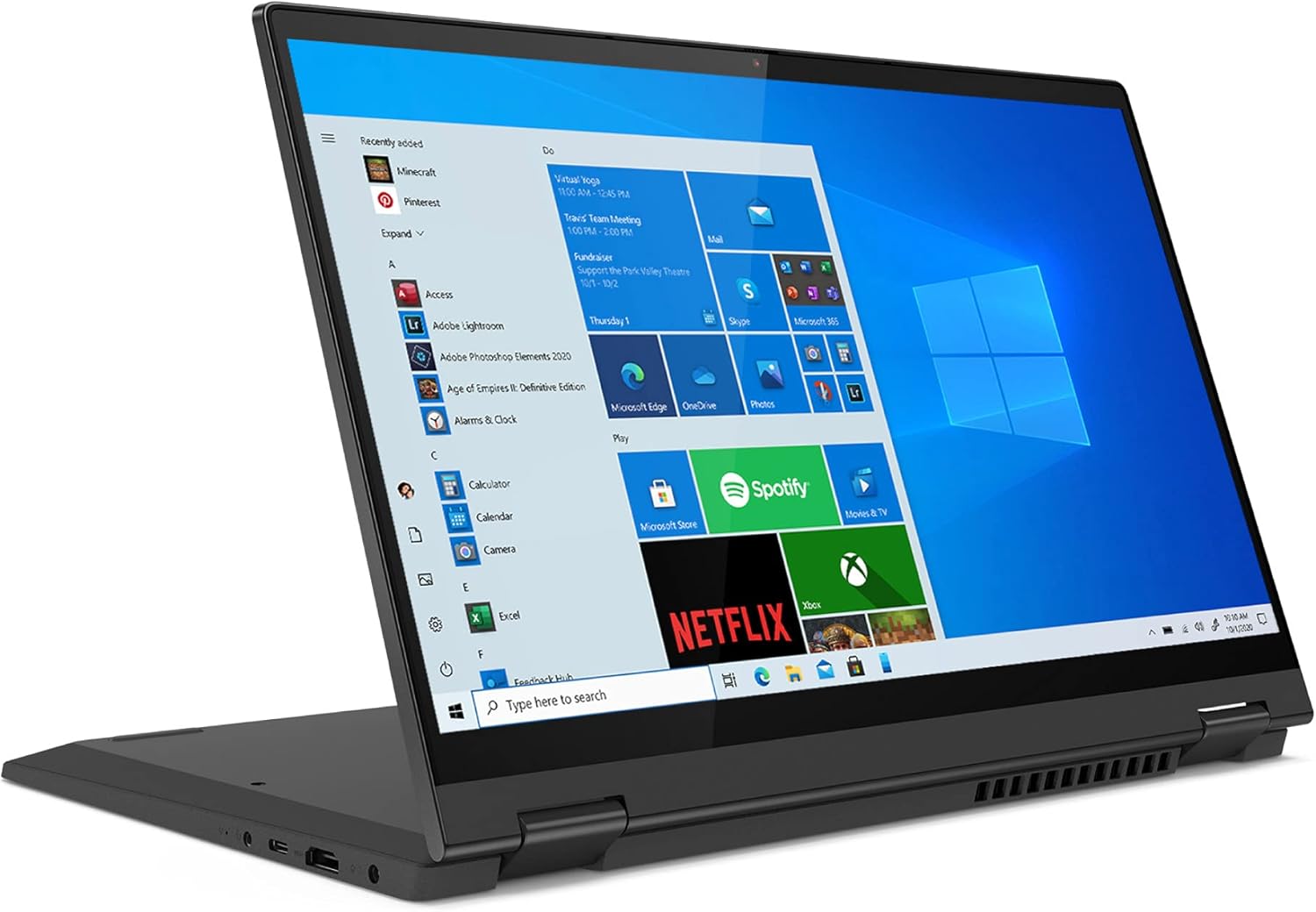 Lenovo Flex 5 14 Laptop, 14.0" FHD Touch Display, AMD Ryzen 5 5500U, 16GB RAM, 256GB Storage, AMD Radeon Graphics, Digital Pen, Windows 10H