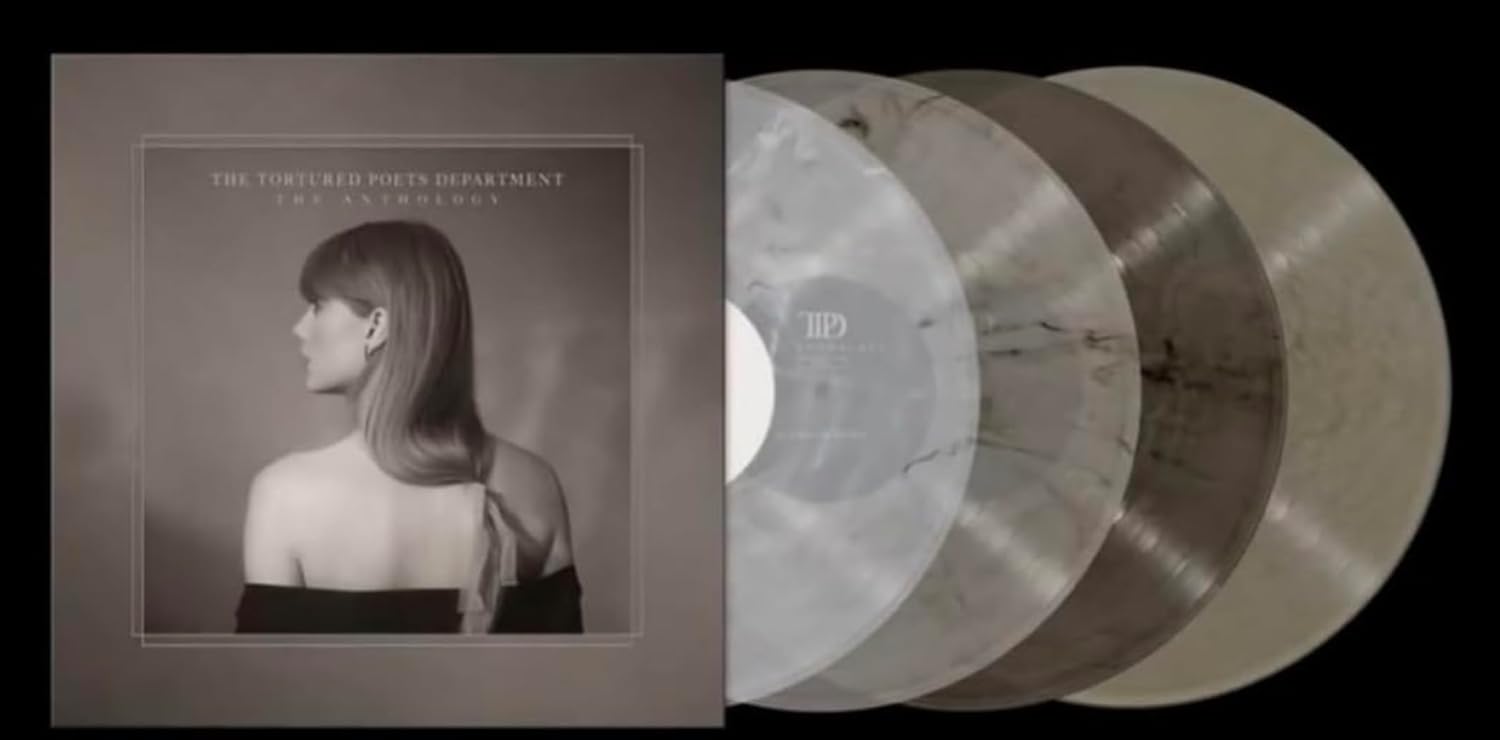 The Tortured Poets Department : The Anthology Marbled Edition 4 Acoustic Bonus Written Songs w/ Never-Before-Seen-Poster!