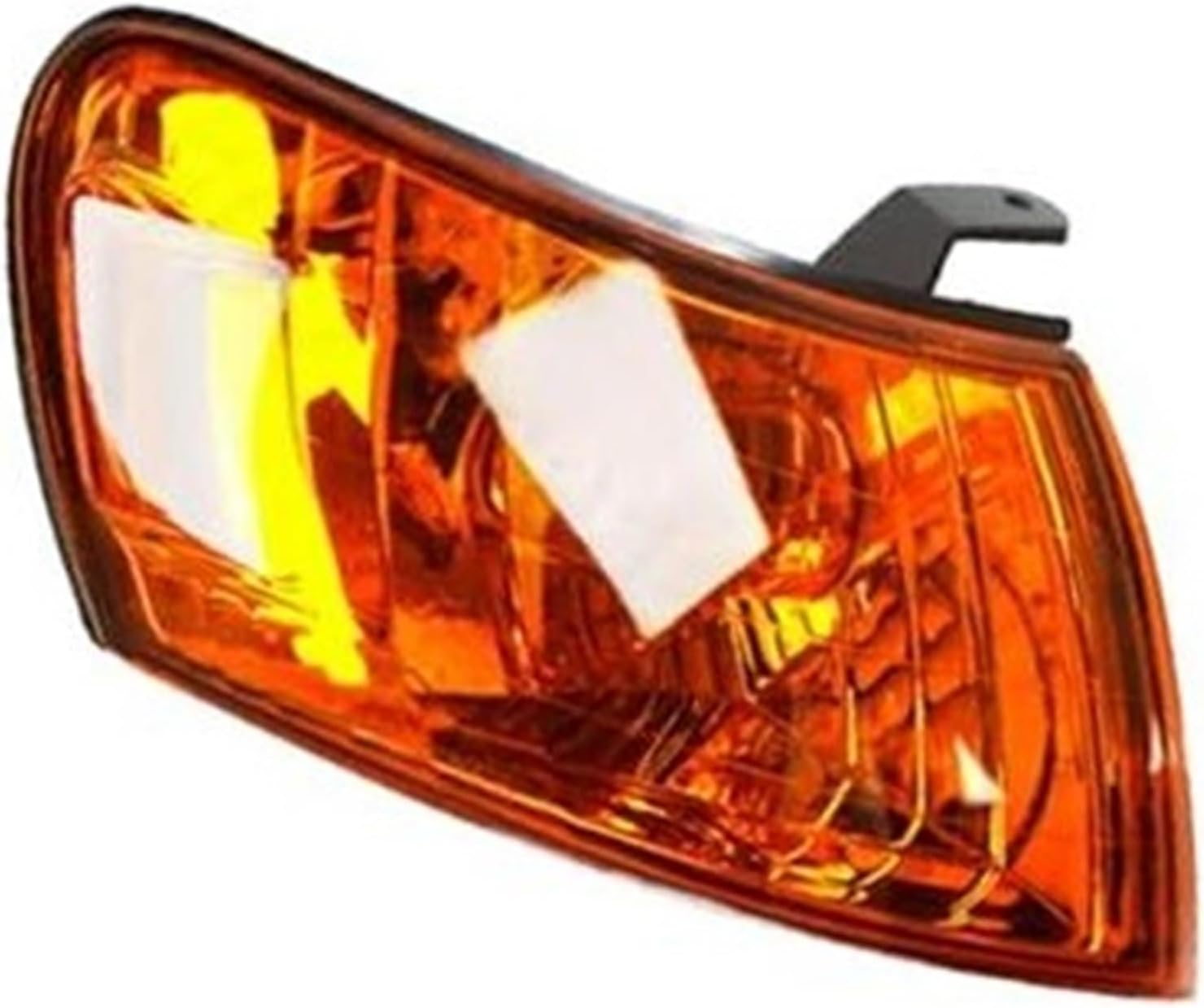 Jodriva Car Direction Indicator Lamp, For Toyota, for Corolla, for AE100, for AE101, for E100 1993-1997 Front Signal Corner Light Cover Amber Lens Turn Signal Lamp(BLACK Left)