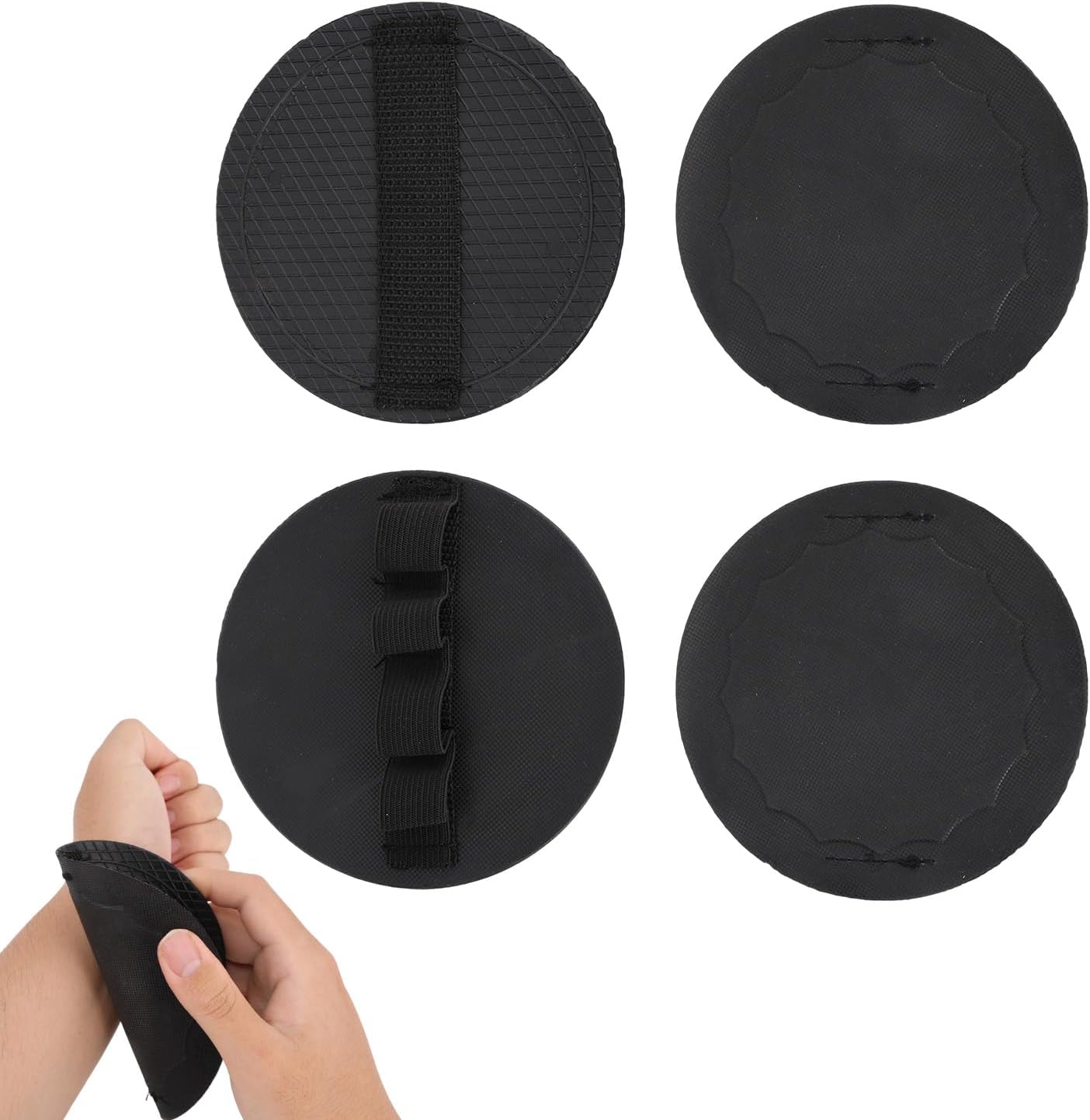 4pcs Shower and Bath Tool Set, Deep Exfoliating Body Exfoliator Remover Scrubber Gentle Dead Skin Removal Body Care Scrub Tool for Men & Women Suitable on All Skin Types