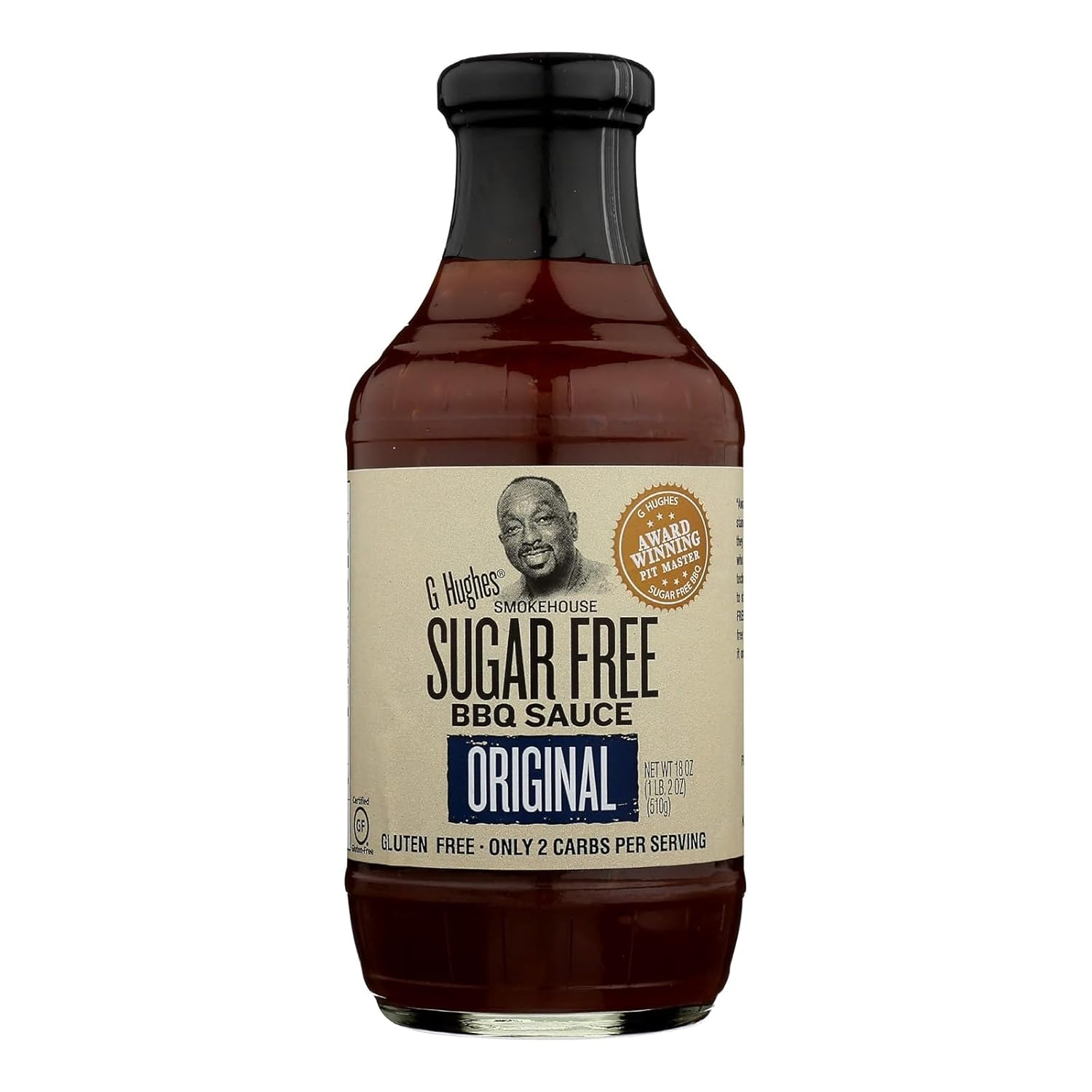G Hughes Smokehouse Original Barbecue Sauce, 18 oz