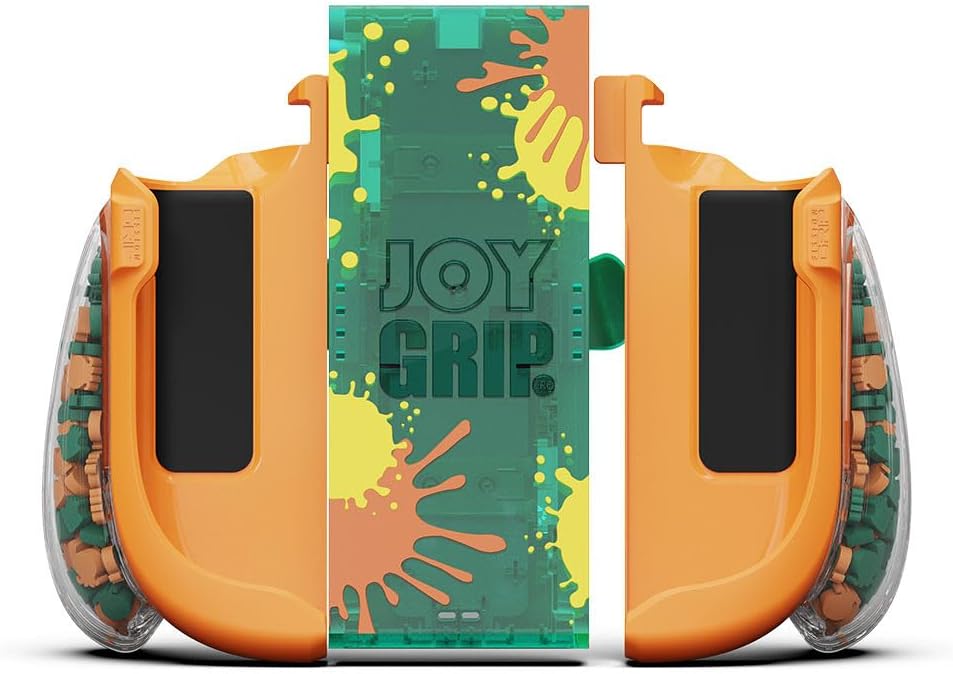Savage Raven by Skull & Co. JoyGrip PRO for Nintendo Switch 2: Back-Button Charging Handheld Joystick Remote Control Holder with Interchangeable Grips- SP Raiders Limited Edition