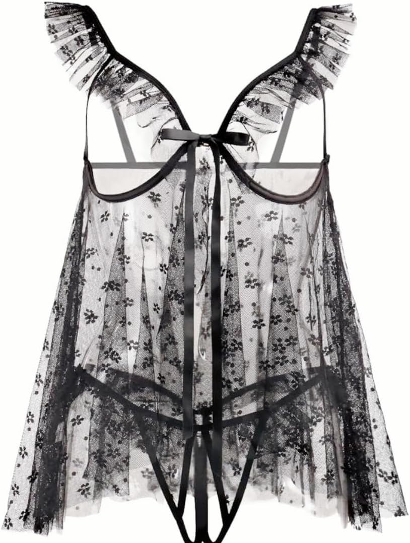 Sexy Lingerie for Womens Sets Naughty Babydoll Underwear Nightgown