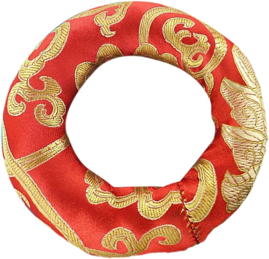 NULYLU Buddhist Sound Bowl Mat Singing Bowl Cushion Buddhist Ritual Instruments Cushion Home Dcor Products Random Color