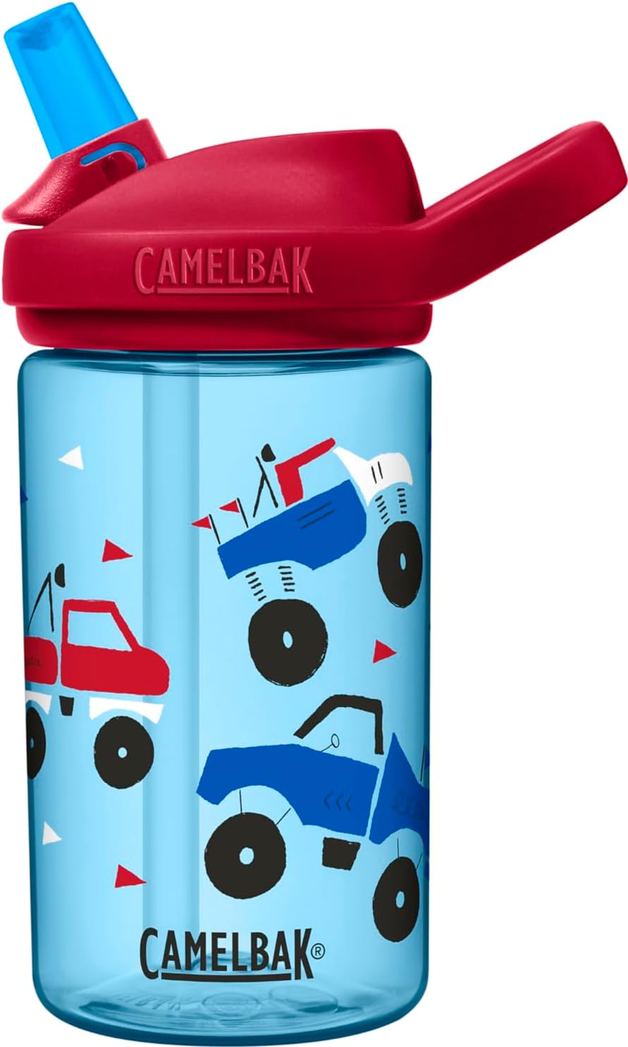 CamelBak Eddy+ Kids Bite Valve Straw Tritan Renew Water Bottle