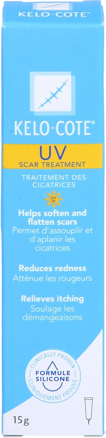 KELO-COTE UV SPF30 Advanced Formula Scar Gel, 15g