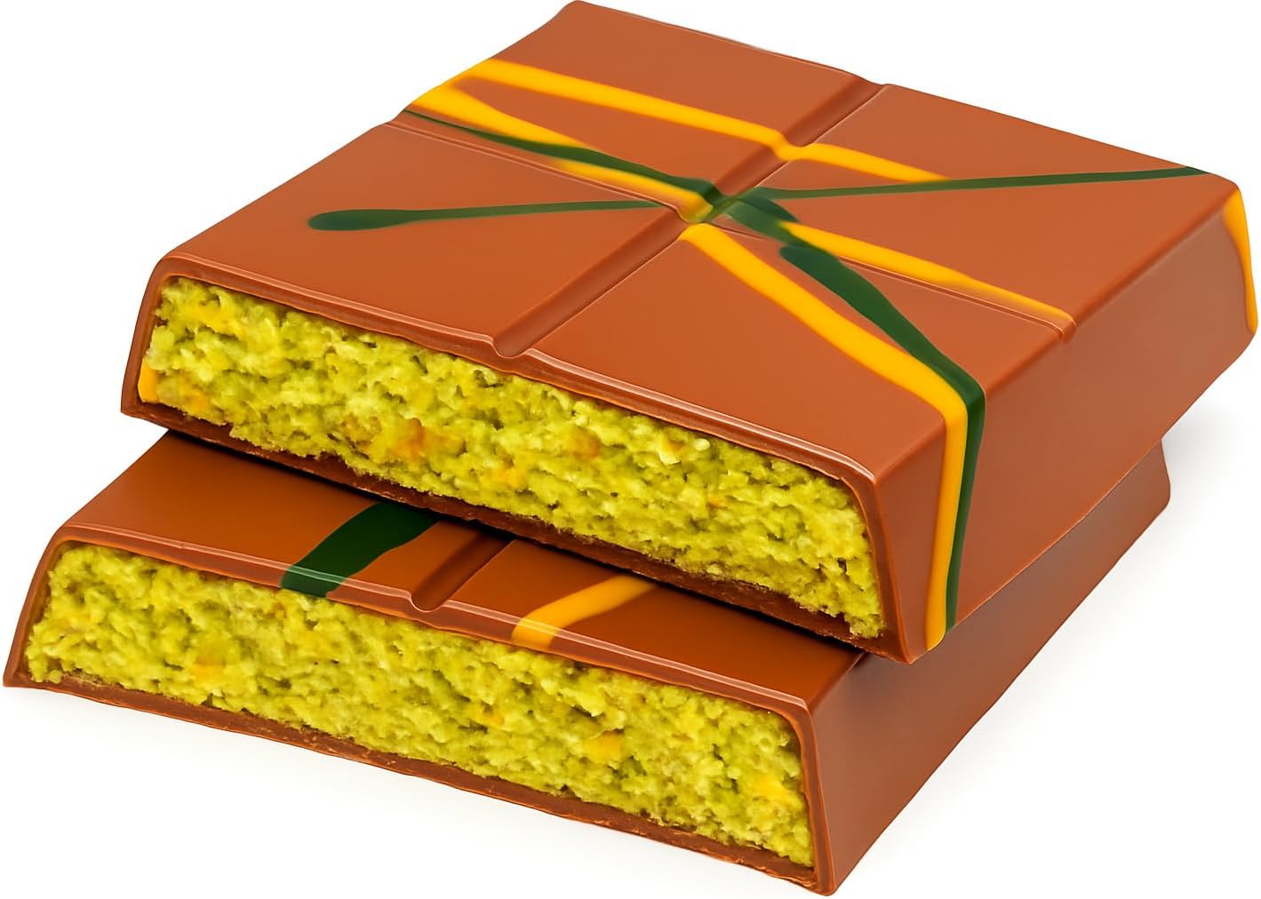 Dubai Chocolate Bar Pistachio Kunafa – Authentic UAE Import -200g Cream-Filled Luxury Treat, Viral Milk Chocolate with Kadayif Kataifi – Gourmet Gift Snack for Kids, Family & Friends (Pack of 1)