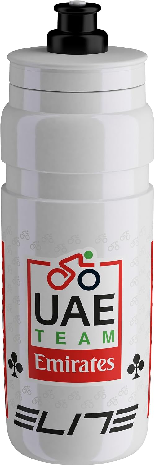 ELITE Fly Team 2026 Water Bottle – UAE Team Emirates Edition – Ultra-Lightweight Cycling Bottle 750ml