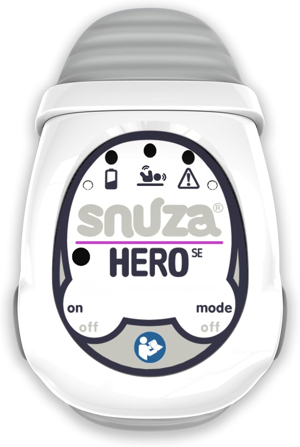 Snuza Hero SE Wearable Child-Care Aid with Patented Sensor Technology | Detects & Reports Movement Activity | No WiFi, Cords, or Sensor Pads | Portable and Easy to Set Up and Use