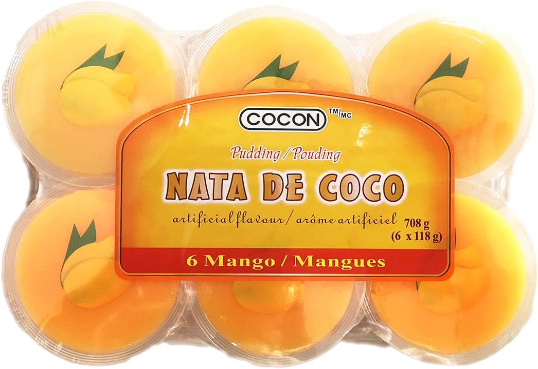 COCON NATA de Coco Pudding - Mango Flavour (6x118g)