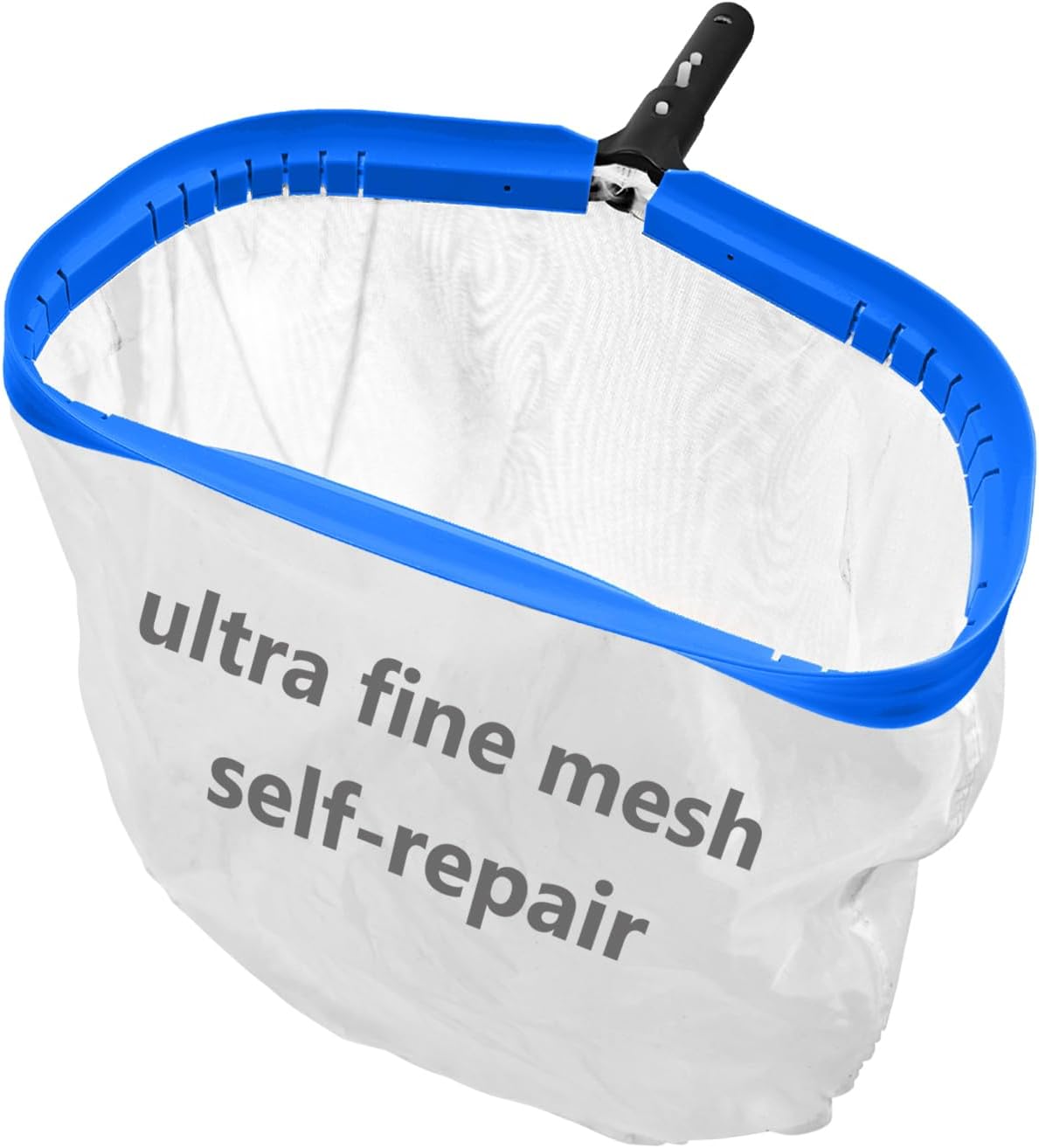 17.5'' Ultra Fine Mesh Pool Skimmer Net Rake for Sand Silt Pollen Debris - Super Extra Fine Nylon Cleaning Pool Net for Above Ground & In-ground Swimming Pools