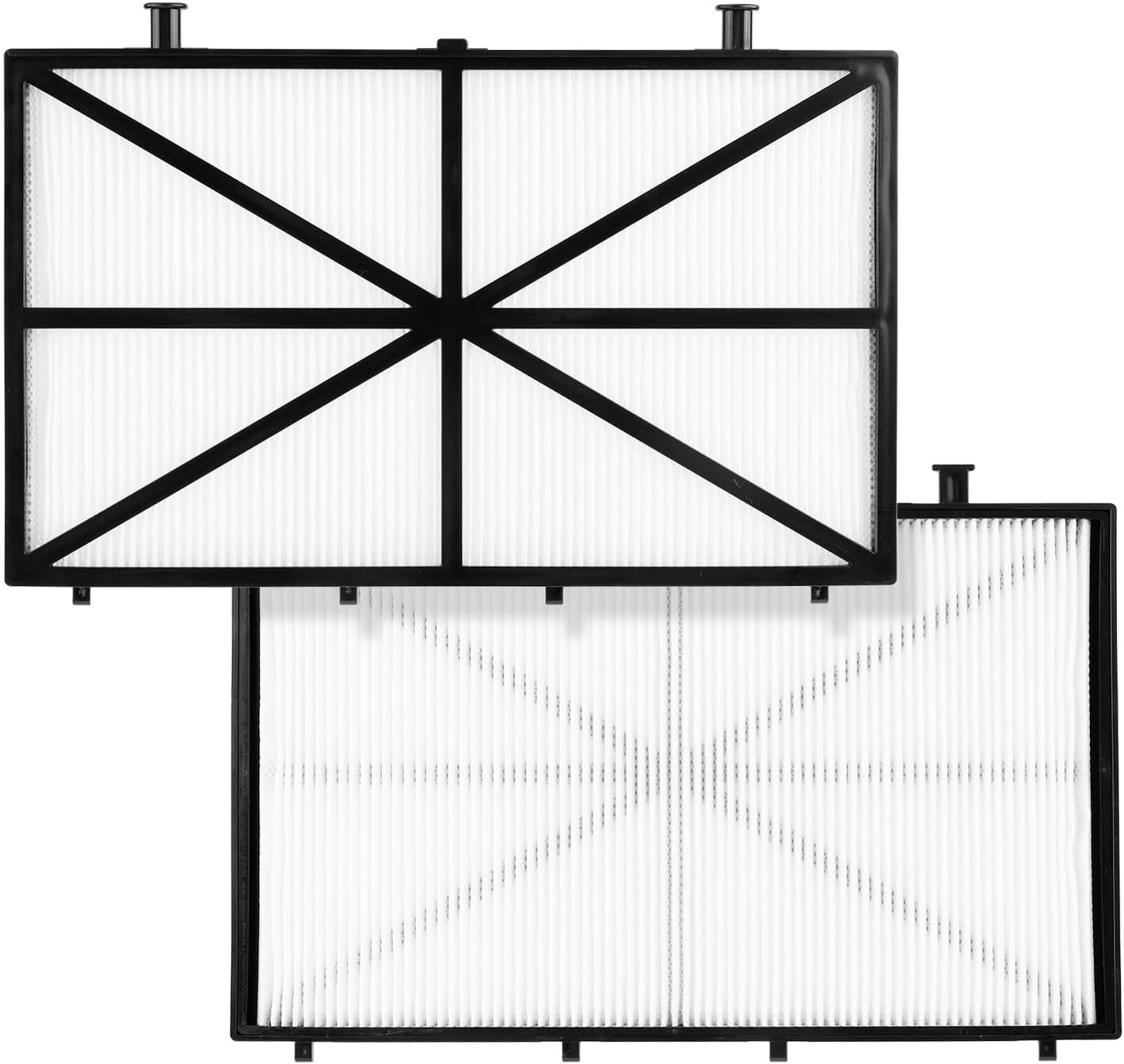 NQEUEPN 2pcs Ultra Fine Cartridge Filter Panels, Pool Cleaner Filter Cartridge Pool Cleaner Replacement Parts Compatible with Dolphin M200/M400/M500 Nautilus CC Plus Pool Cleaning Robots