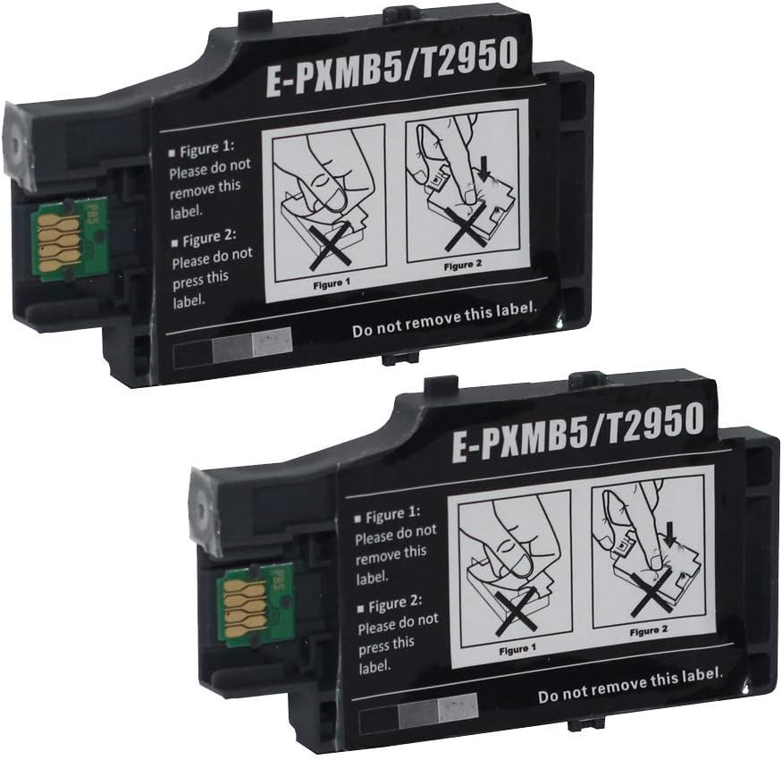 Remanufactured wf-100 Maintenance Box Compatible for WF-100 WF-100W WF-100 WF-110 Printer (2 Pack)