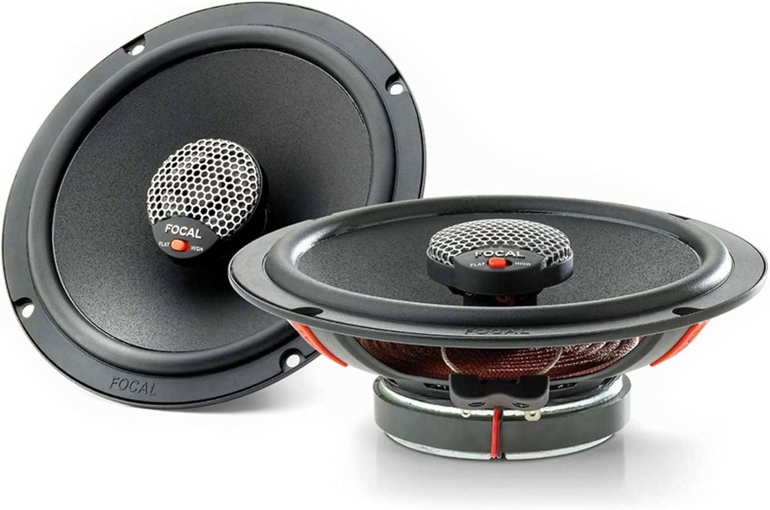 Focal ICU-165 Integration Series 6.5 Inch Coaxial Speakers (Pair), RMS: 70W - MAX: 140W