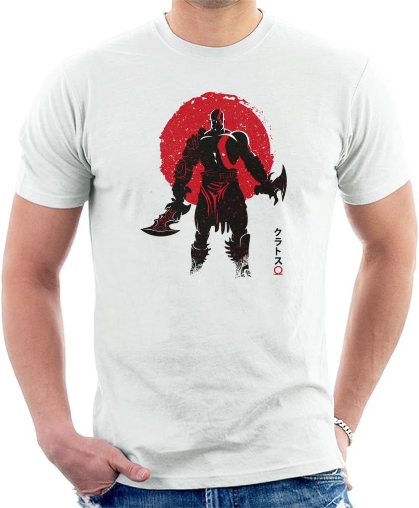 Kratos God of War Japan Men's T-Shirt White
