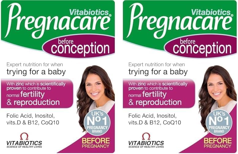 Pregnacare Fertility and Conception for Women, Support During Conception 2-Packs