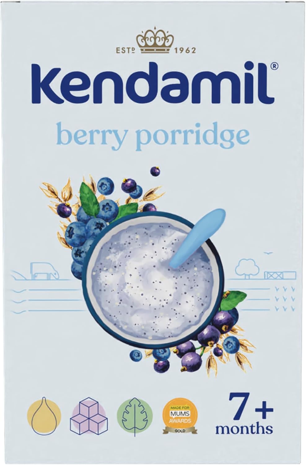 Kendamil Berry Porridge, 150g