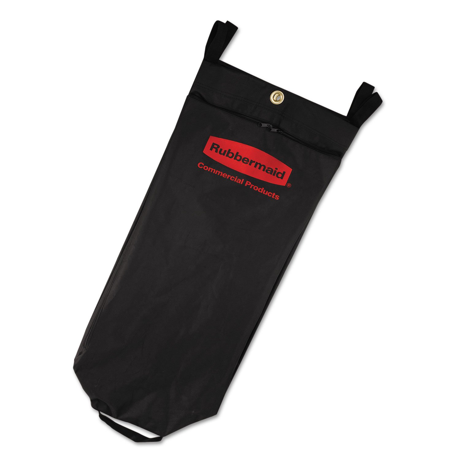 Rubbermaid Commercial Products Cleaning Cart Bag 30-Gallon Yellow Collecting Refuse or Laundry Items Janitorial and Housekeeping Carts Zippered Front