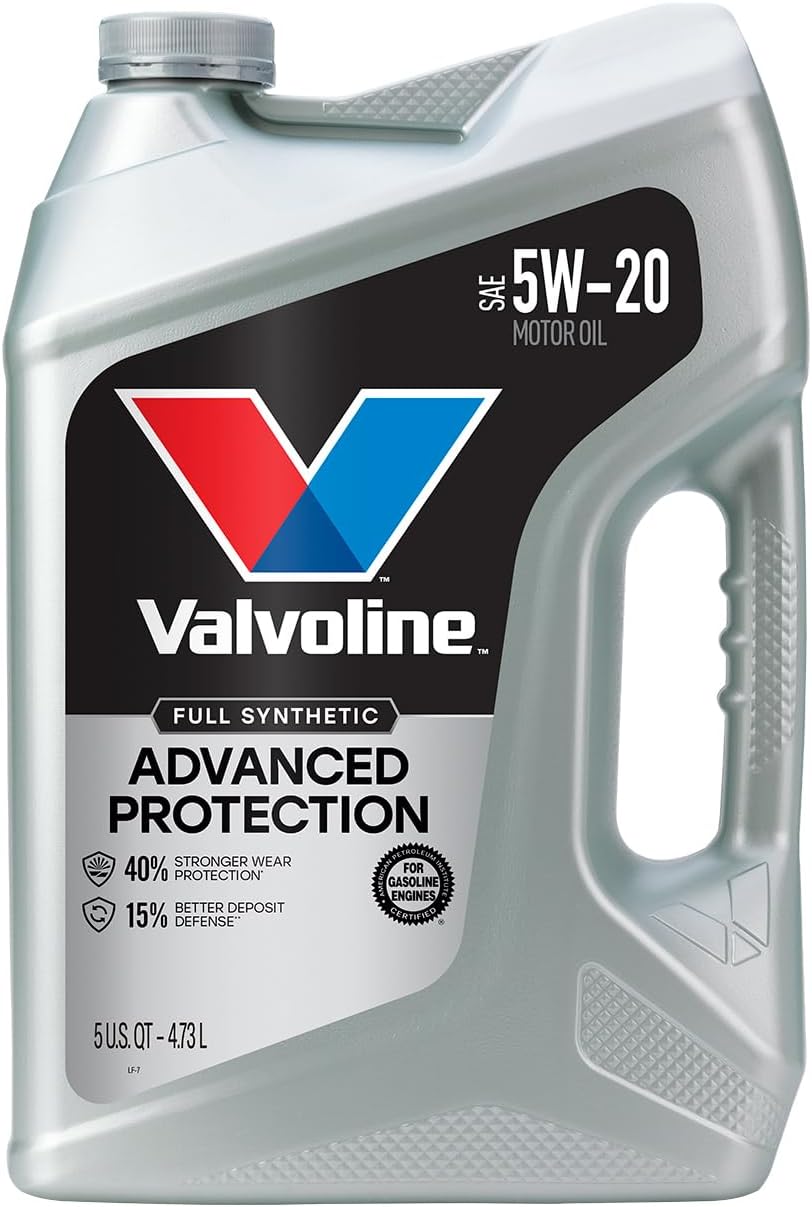 Valvoline Advanced Full Synthetic SAE 5W-20 Motor Oil 5 QT