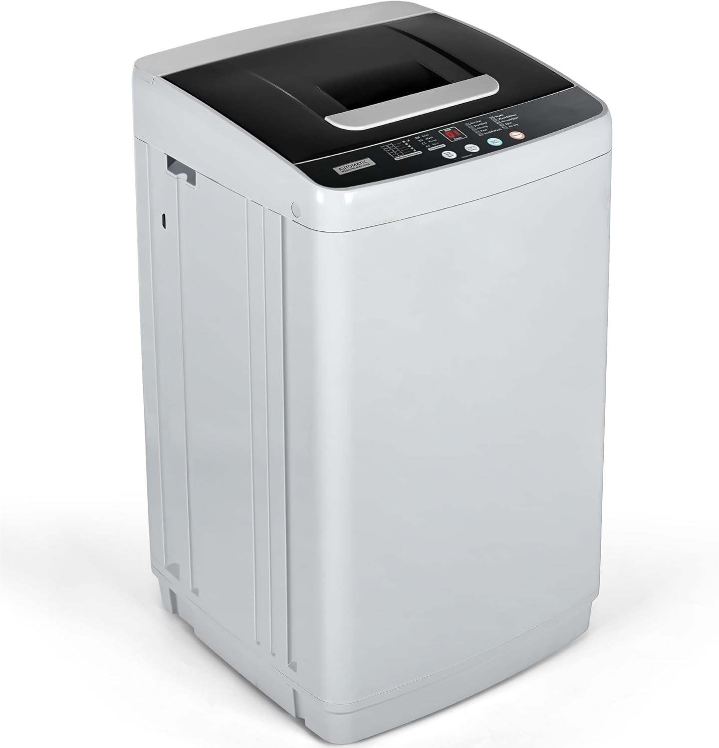 1.03 Cu. Ft. Portable Washing Machine, 8.8 LBS Capacity, 5 Cycles, 8 Water Levels