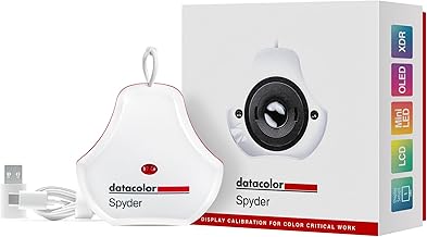 2024 Version Datacolor Spyder Monitor Calibration Tool: Ensures Accurate & Consistent Color for Photos & Online Content