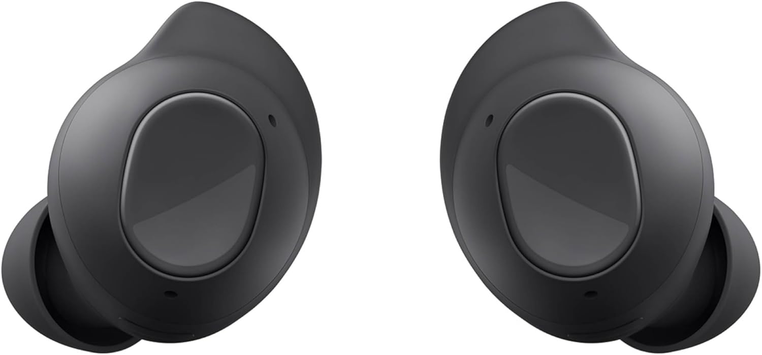SAMSUNG Galaxy Buds FE True Wireless Bluetooth Earbuds, Comfort and Secure in Ear Fit, Auto Switch Audio, Touch Control, Built-in Voice Assistant, Graphite [US Version, 1Yr Manufacturer Warranty]