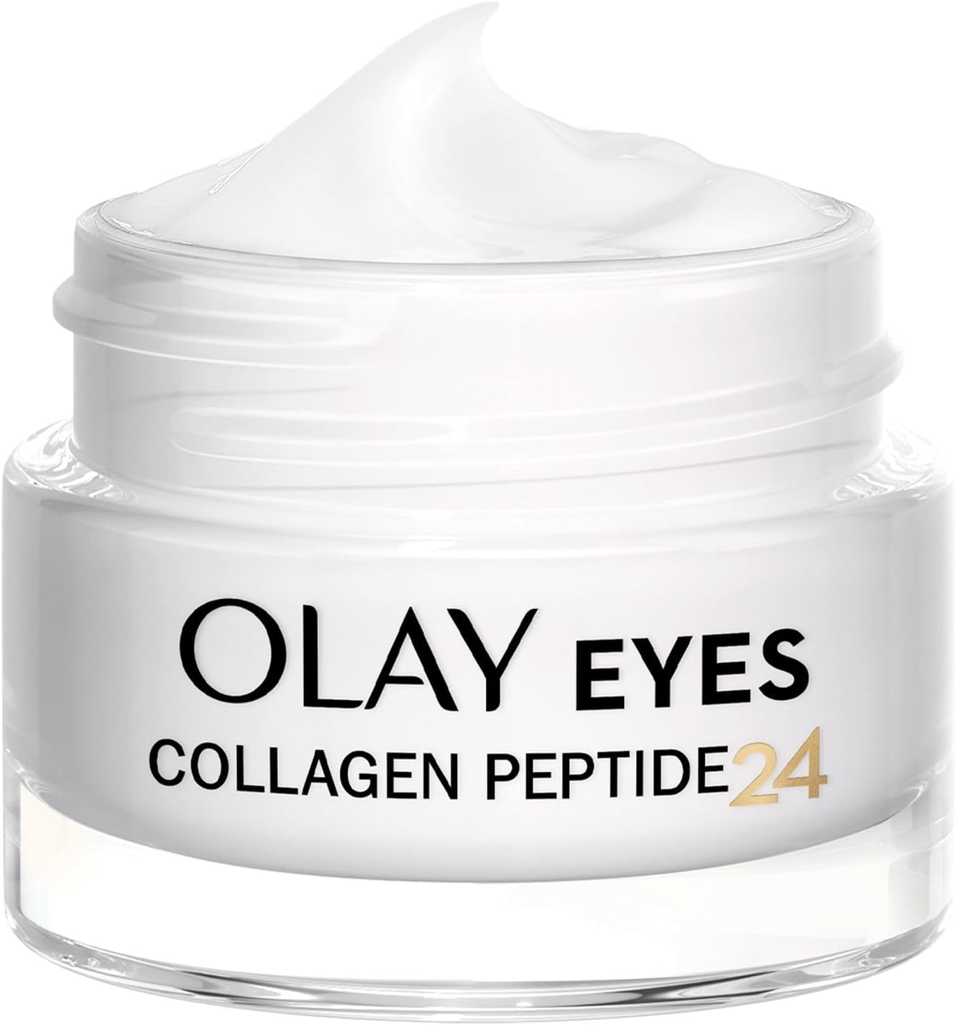 Olay Collagen Peptide Eye Cream, Skincare with Niacinamide 99% Purity and Antioxidant Vitamin E. Advanced Anti Ageing Skin Care with 3 Actions: Strengthens, Restores, Hydrates, 15ml