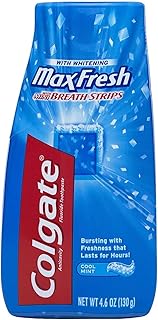 Colgate Max Fresh Liquid Toothpaste with Mini Breath Strips, Cool Mint, 4.6 oz (Packaging May Vary)