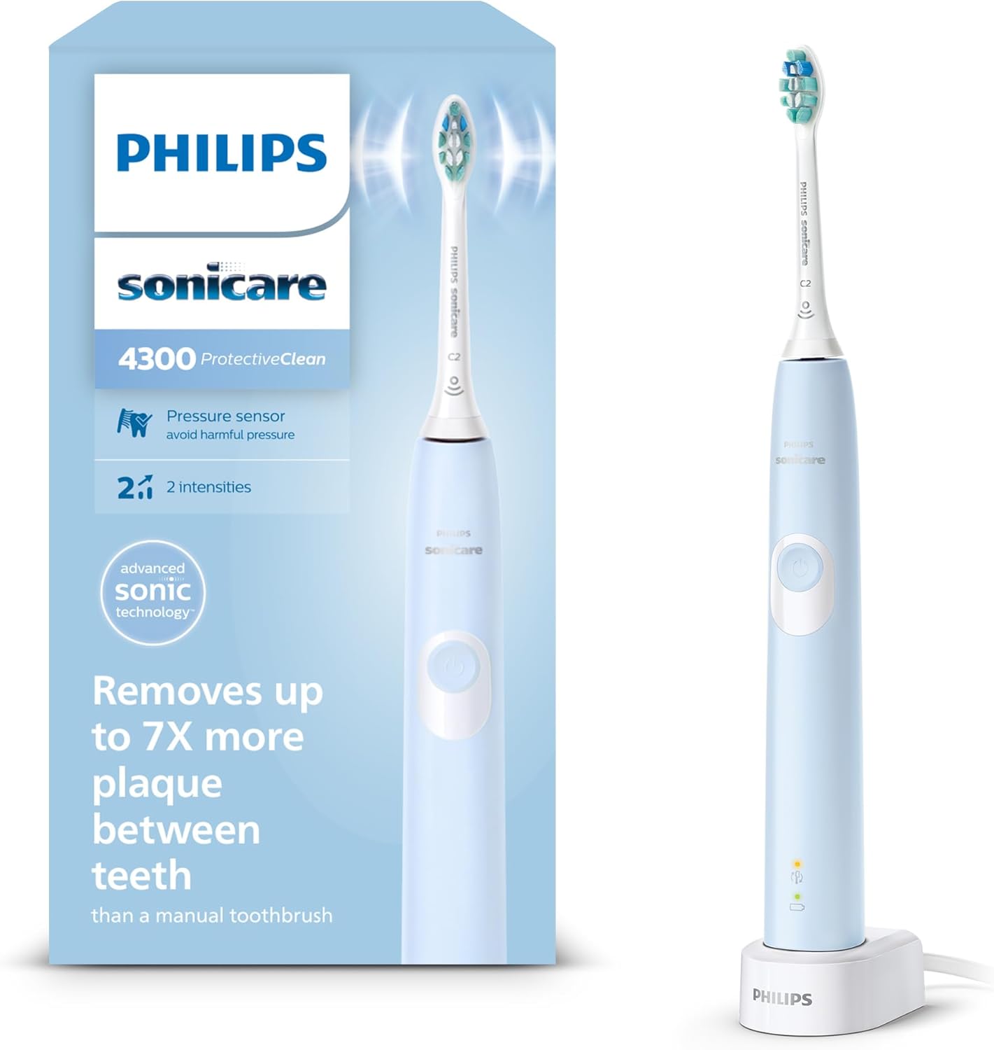 Philips Sonicare ProtectiveClean 4300 Electric Toothbrush - Outdated Product