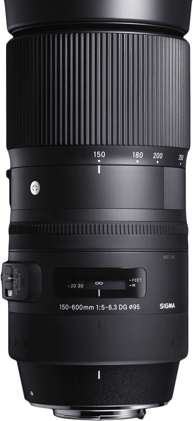 Sigma 150-600mm 5-6.3 Contemporary DG OS HSM Lens for Canon