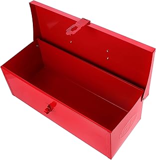 Metal Tool Boxes Hand Carry Metal Tool Boxes Hand Carry Tool Storage Box Iron Storage Box Red Tools Storage Container for Home Office Red Metal Tool Boxes Hand Carry