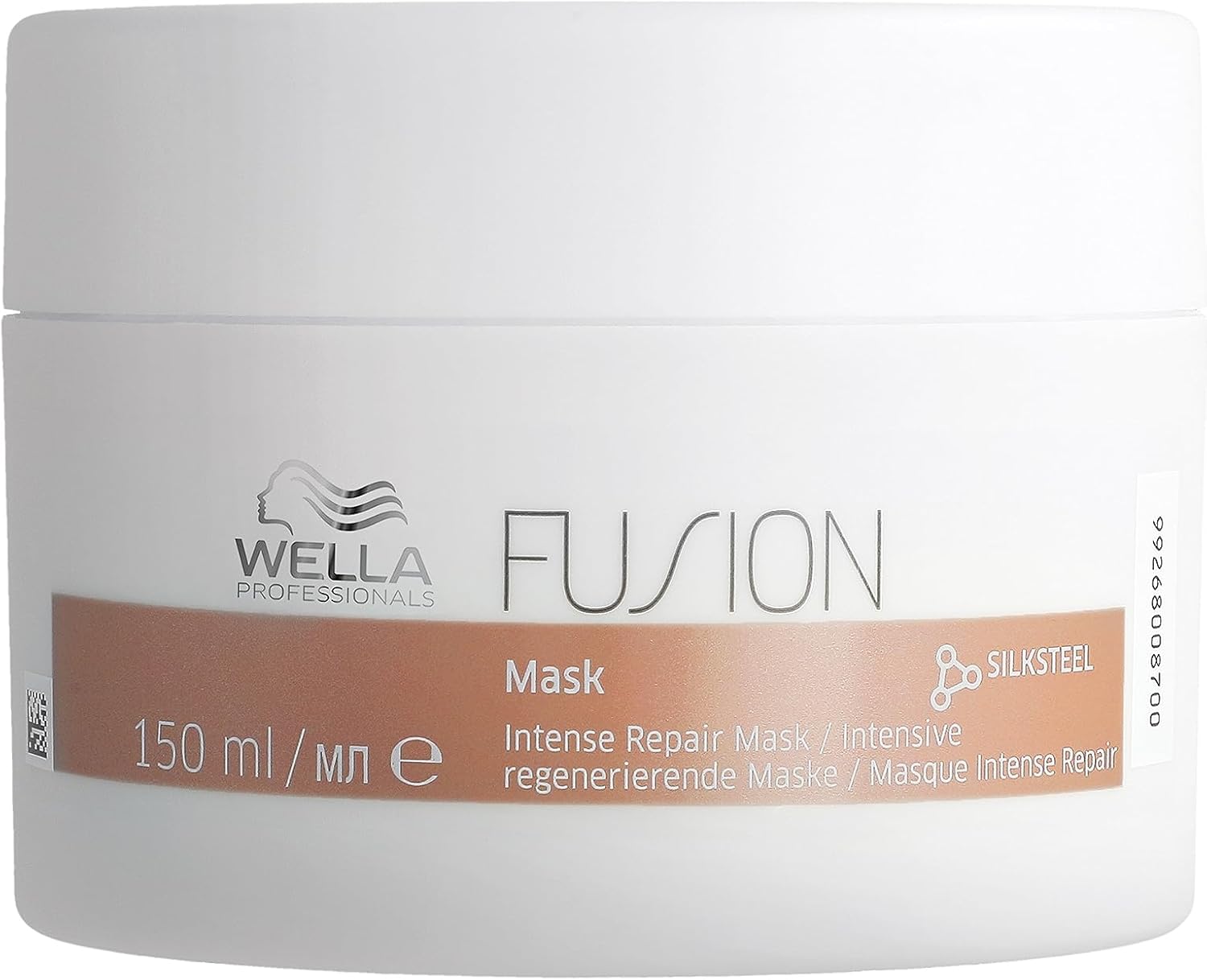 Wella Professionals Fusion Intense Repair Professional Haircare, Protection against Breakage & Damage, Deep Repair Hair Mask Treatment