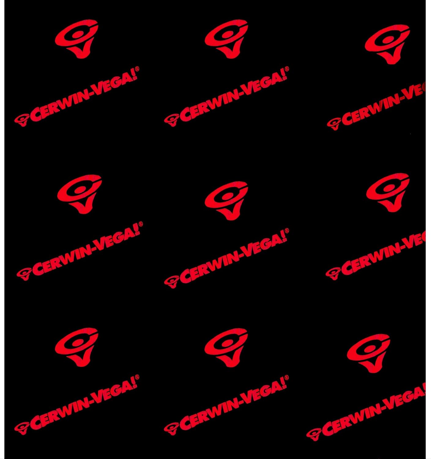 Cerwin-Vega CBKV7 Vega Bass Mat Bulk Kit – 9 Pieces, Sound Dampening, Stealth Black Aluminum, Easy Installation