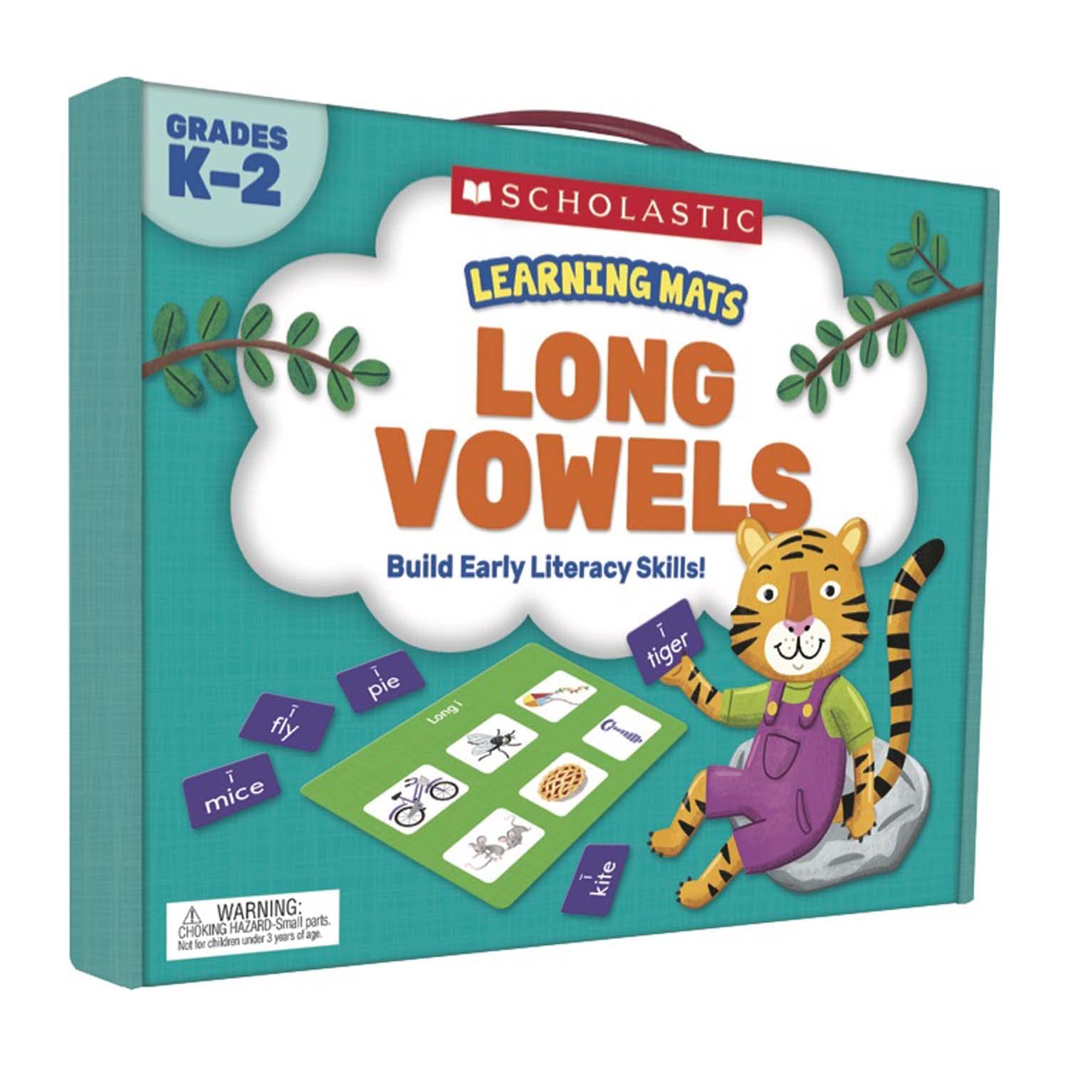 Scholastic Learning Mats: Long Vowels, Grades K-2