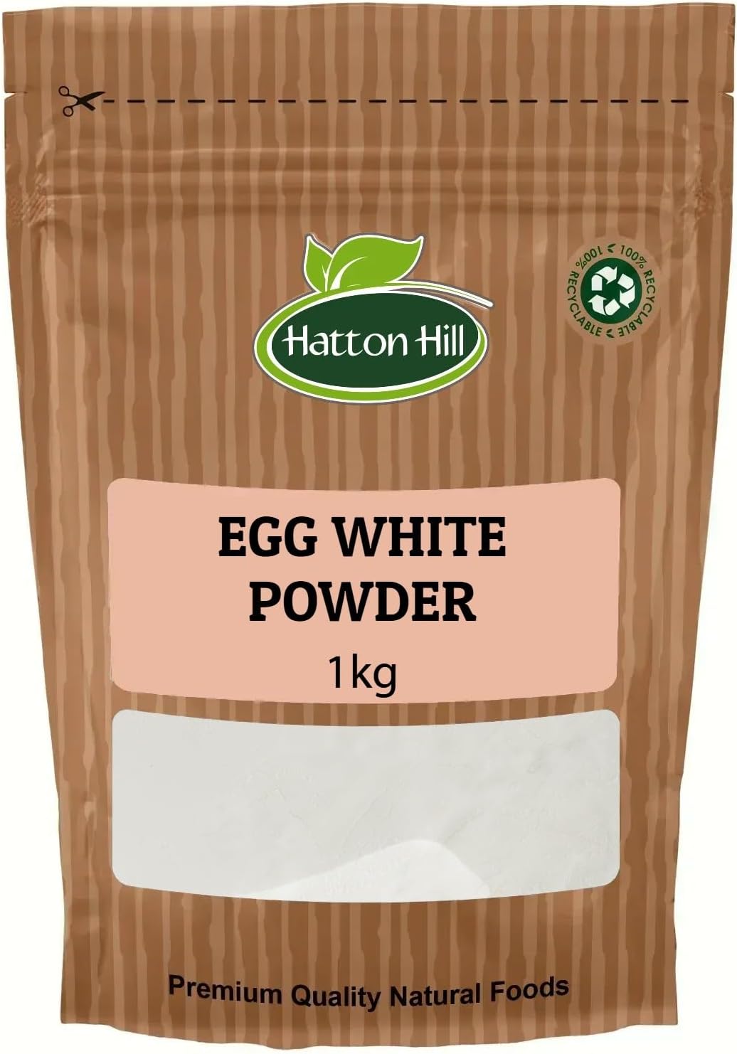 Egg White Powder 1kg – High Protein Dried Egg Whites for Baking, Cooking & Whipped Egg Whites – by Hatton Hill