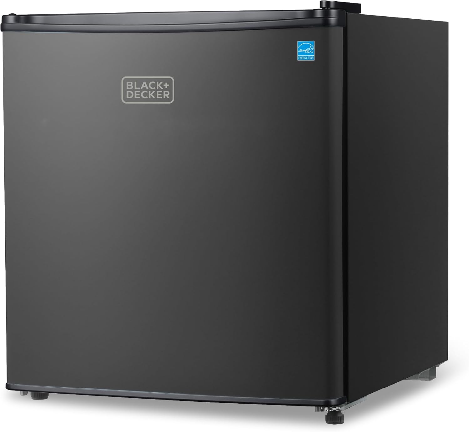 BLACK+DECKER 1.7 Cu. Ft. Compact Refrigerator, Energy Star, BCRK17B, Black