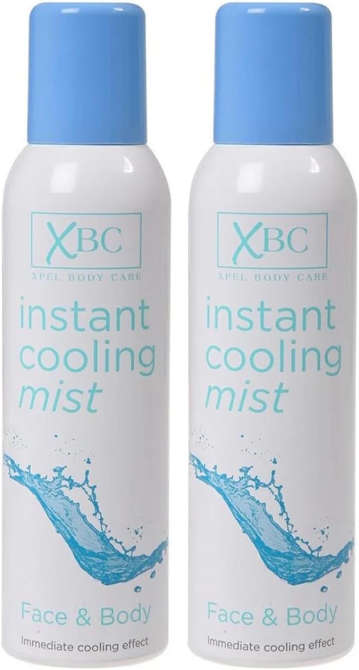 Instant Cooling Mist - Refreshing Spray for Face & Body, Cool Mist for Hot Weather 150ML (pack of 2)
