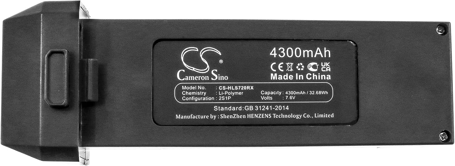 4300mAh 32.68Wh Battery Replacement for Holy Stone HS720, HS720E fit Part No. SF8333106