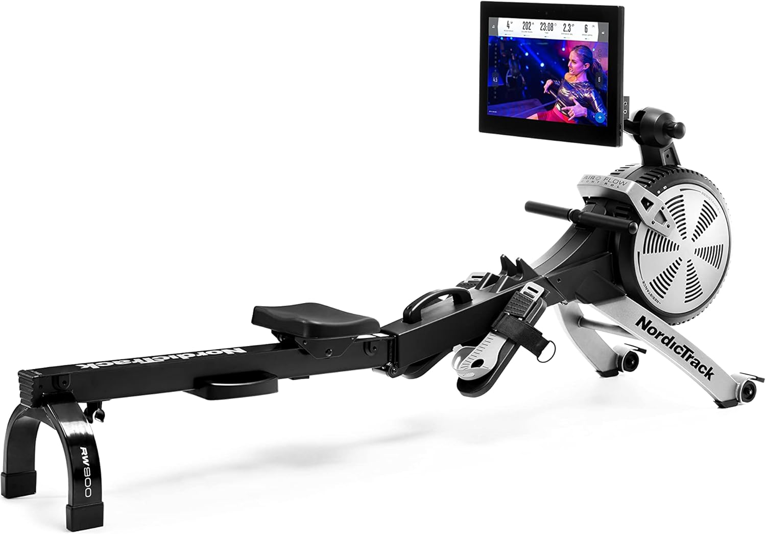NordicTrack iFIT-Enabled Rower with Pivoting Touchscreen and SpaceSaver Design