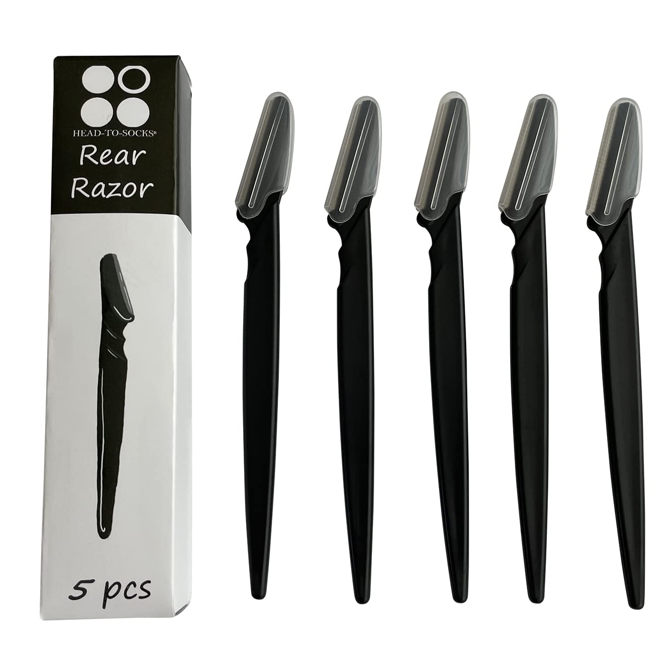 Unisex Rear Razor - Safely Shave and Remove Hair Inside Your Bottom No Cuts, Bumps, Nicks Intimate Shaping Razor and Deplaner - 5 pcs per box