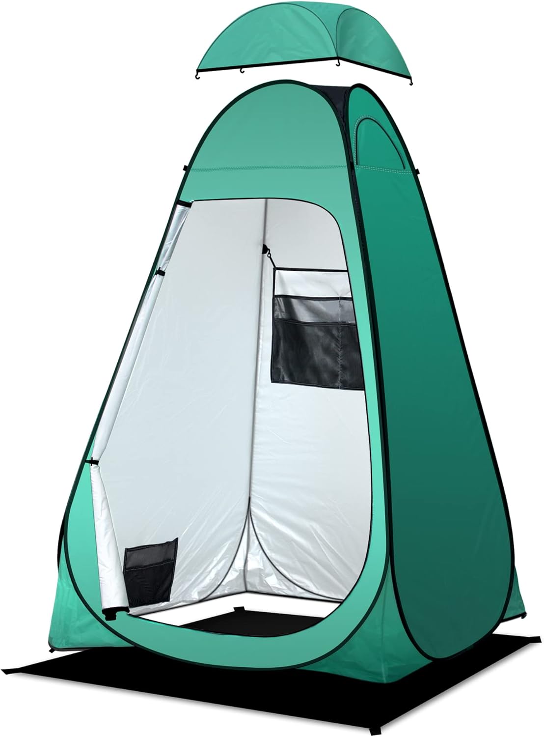 Pop Up Toilet Tent riggoo Portable Shower Toilet Tents for Camping Privacy Outdoor Changing Room for Beach Fishing Hiking Sun Shelter (UV Protection)