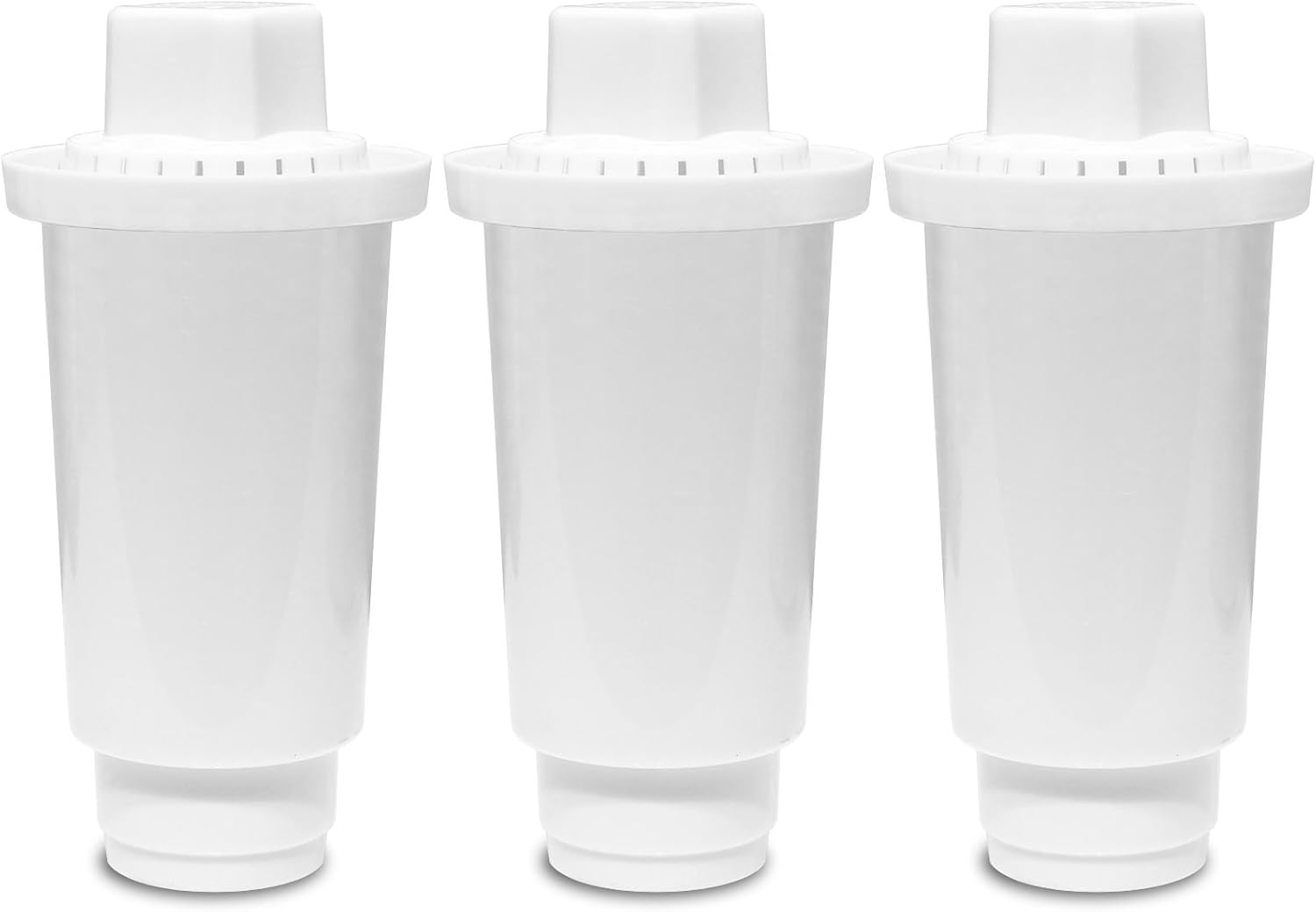 Replacement Water Filters, Alkaline Water Filter Replacement, Ionized Water Filter Cartridge, Reduce Chloride, hard metals, increase pH,7 Stage, used for Pitcher - 3-Pack