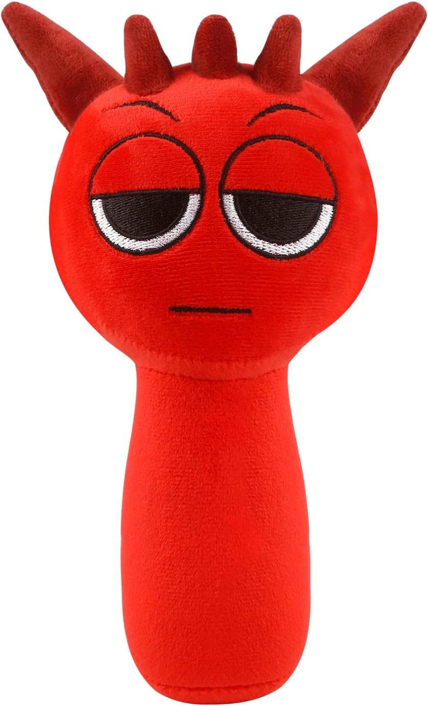 Sprun Plush Toys Figures Sprunk Plushies, 9.8inch Horror Games Plushies Toy Soft Stuffed Animal Pillow Figure Doll Funny Cute Collectible Plush for Christmas Birthday Gifts Adult Kids Games Fans