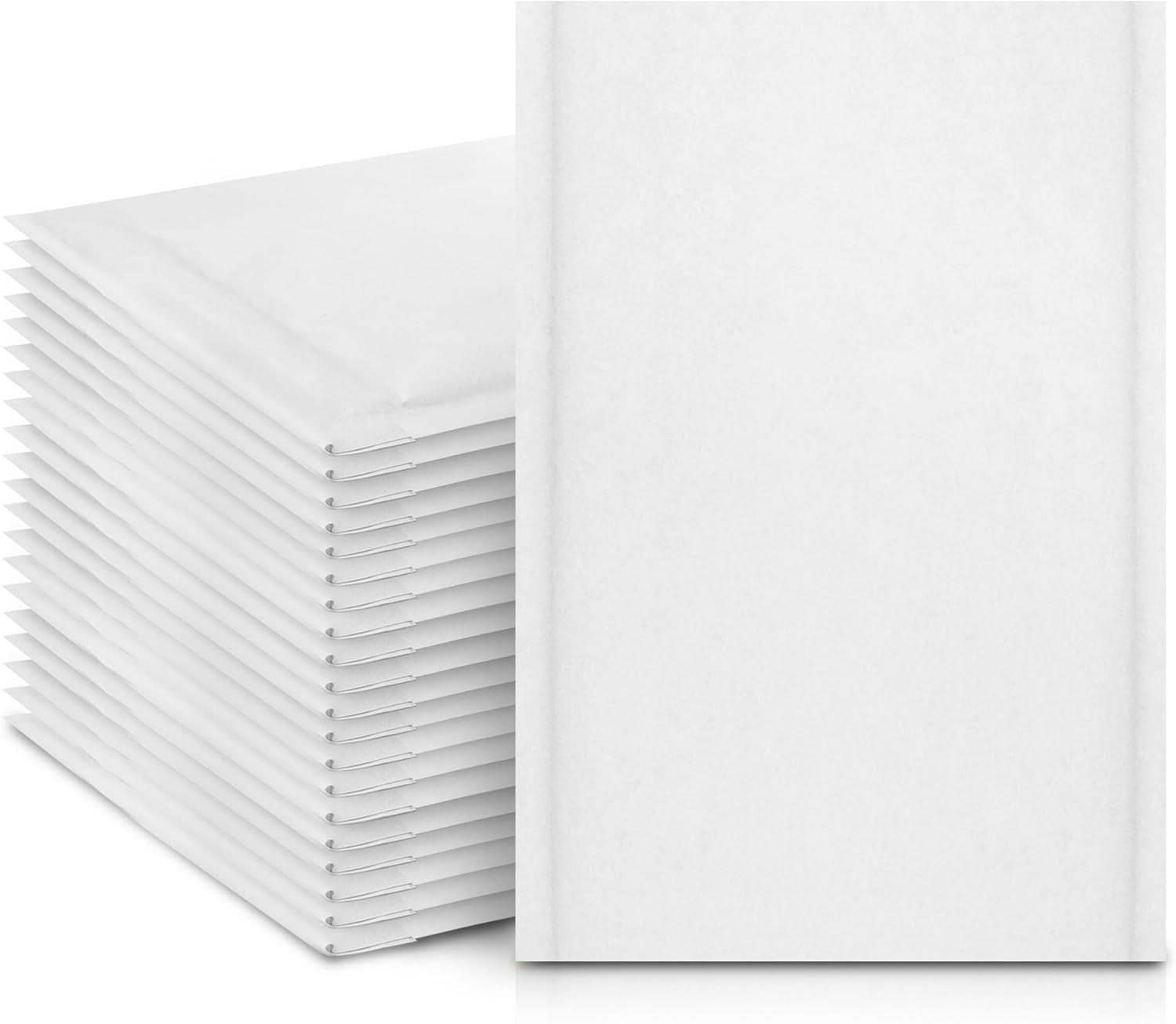 Merrimen Padded Envelopes A3 A4 A5 A6, 100 White, 100 count, Self-Seal, Lightweight Protection, 210mm x 210mm, Envelope