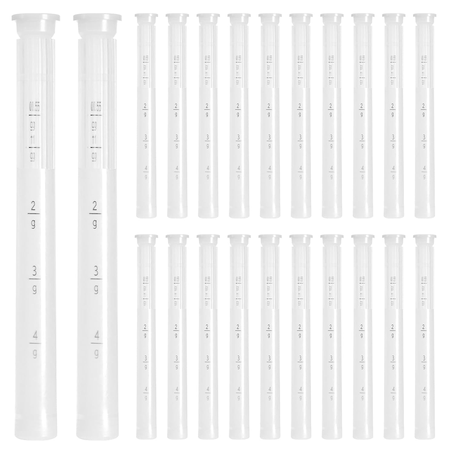 20 Packs Disposable Vaginial Cream Applicators - Fits Premarin, Estrace, Preseed, Lubricants, Creams and Most OTC Gels, Individually Wrapped Feminine Care Applicator with Dosage Markings