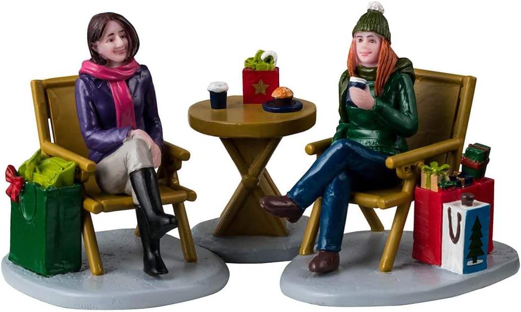 Lemax Christmas Shopping Break, Set of 3#42350