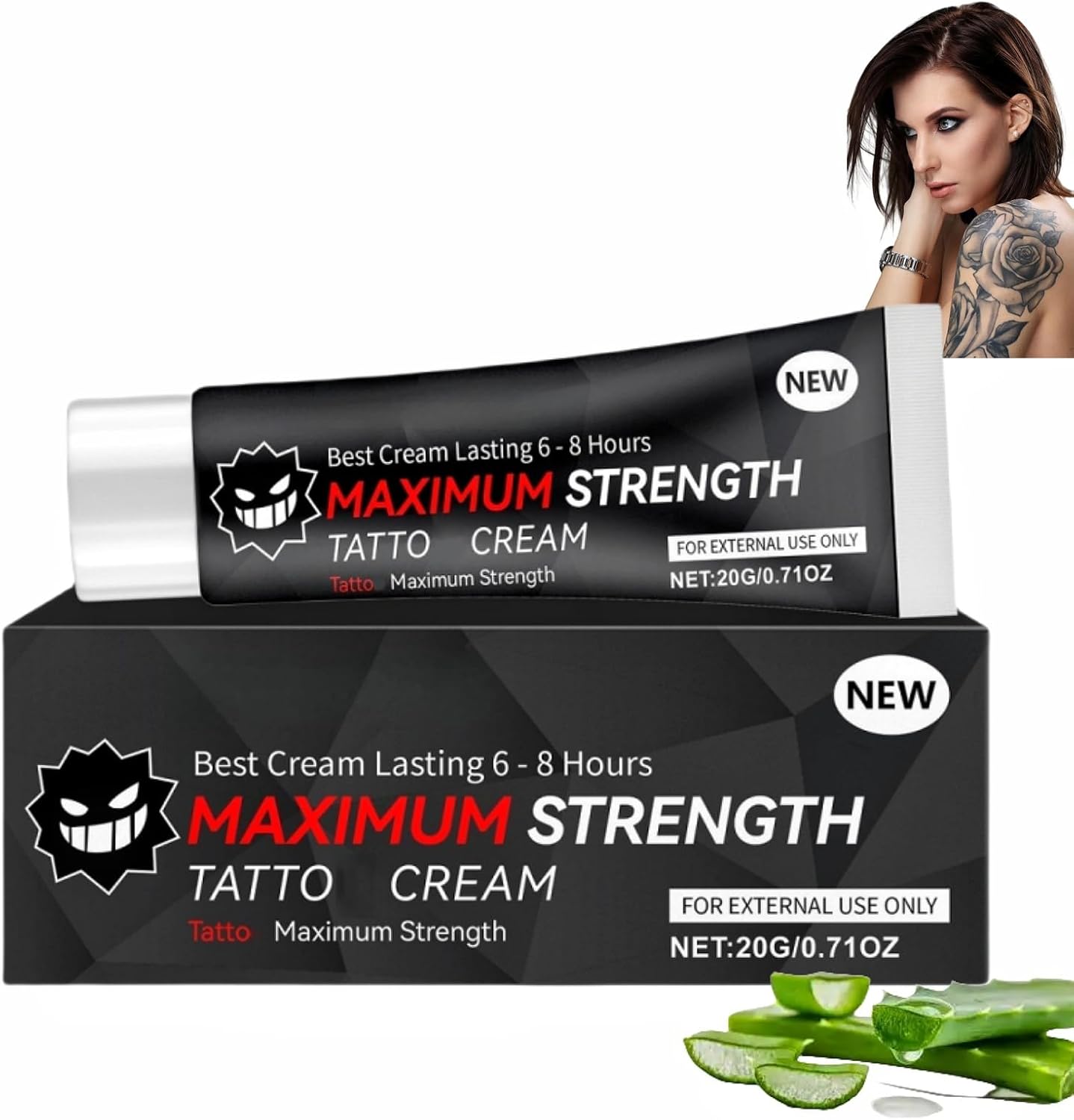 Tatto Numibing Cream Gel,Tatto Aftercare Cream,Up to 6 Hours Extra Strength for Tattos,Tatto Moisturiser,Tatt-o Healing Cr-eam,Tat-to Enhancing Cre-am,Ta-tto Color Enhance Crea-m