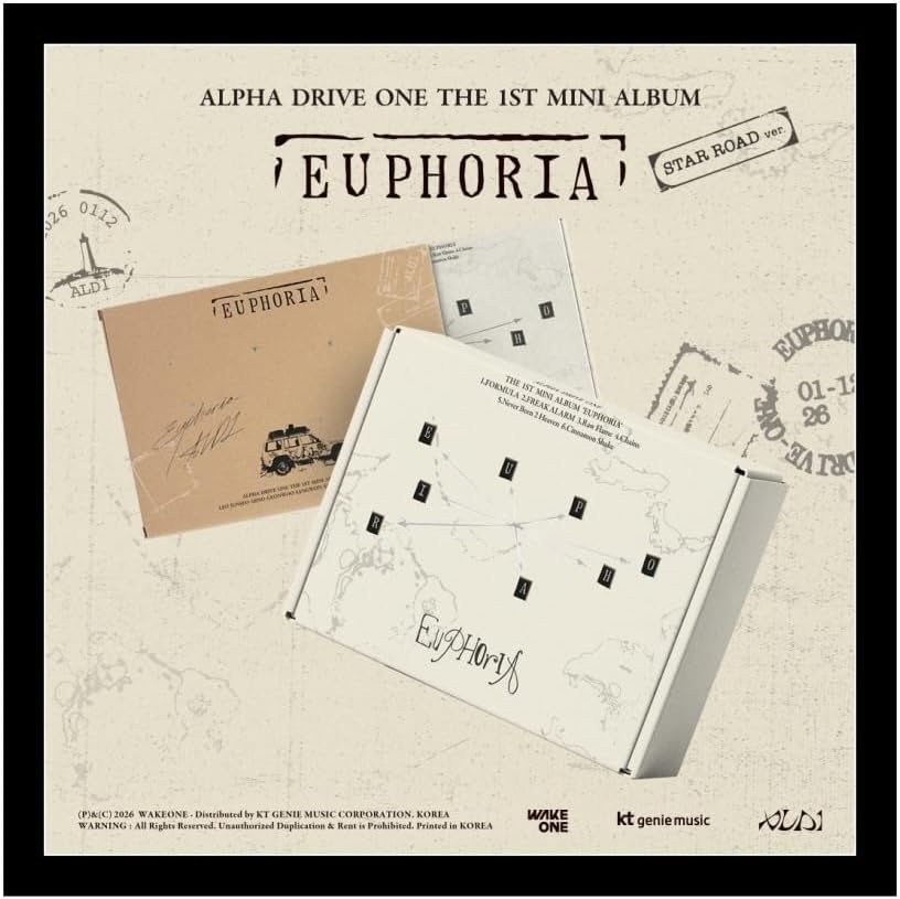 Alpha Drive One - 1st Mini Album Euphoria Star Road version CD