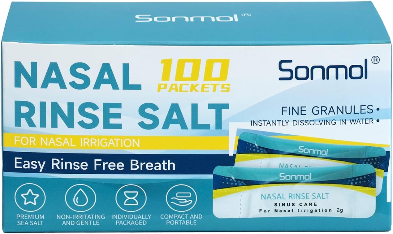 Electric Nasal Irrigation System (Saline Packets